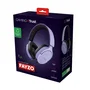 Trust Auriculares Gaming GXT 489 Fayzo con Sonido 7.1, Micrófono Desmontable, Iluminación RGB, Color Negro/Púrpura, Conexión 3.5 mm