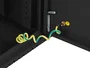 Lanberg Armario Mural Rack 19 pulgadas 4U WAF1-5203-04-00B Negro