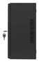 Lanberg Armario Mural Rack 19 pulgadas 4U WAF1-5203-04-00B Negro