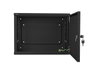 Lanberg Armario Mural Rack 19 pulgadas 4U WAF1-5203-04-00B Negro
