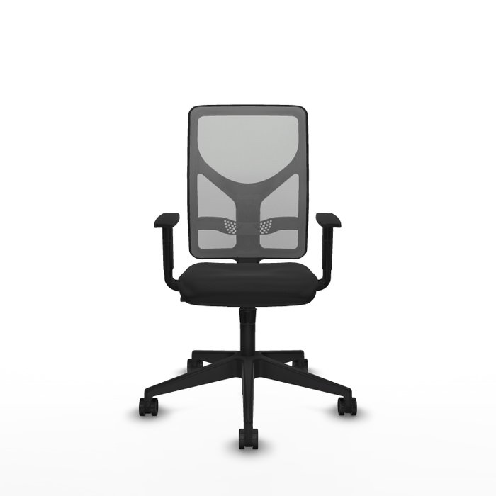 PIQUERAS Y CRESPO Silla de oficina Motilla con mecanismo Sincro, Negro y Gris PIQUERAS Y CRESPO Silla de oficina Motilla con mecanismo Sincro, Negro y Gris