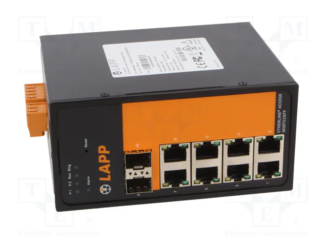 LAPP M08T02SFP Switch Ethernet Administrado ETHERLINE ACCESS M