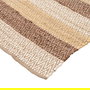 Alfombra Rayas Natural Algodón 160 X 230 cm