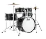 Pearl Batería Roadshow Junior Rsj 1610Bx/0805/10550/1308+1204 & Hw / Platos - Jet Black Pearl