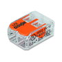 WAGO 221-412-100 Conector de Empalme Compacto Serie 221 para Cables de 4mm (100 Piezas)