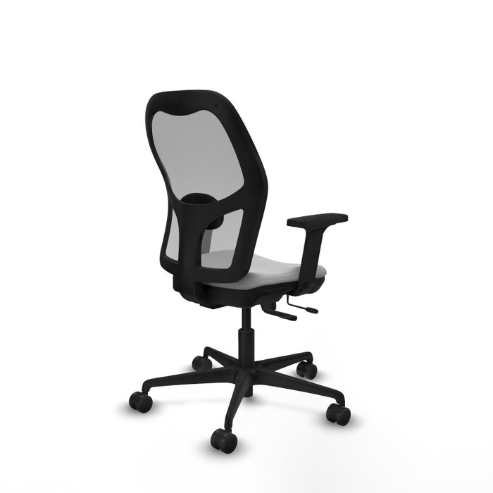 PIQUERAS Y CRESPO Silla de oficina Jorquera Gris con mecanismo Sincro/Traslack