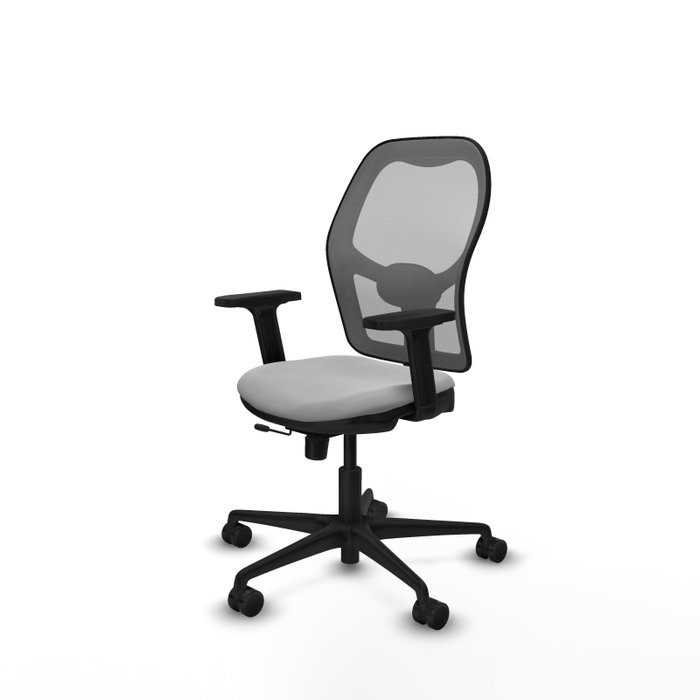 PIQUERAS Y CRESPO Silla de oficina Jorquera Gris con mecanismo Sincro/Traslack