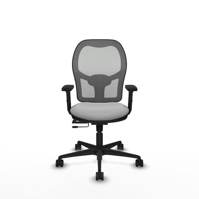 PIQUERAS Y CRESPO Silla de oficina Jorquera Gris con mecanismo Sincro/Traslack