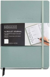 MIQUELRIUS Cuaderno Bullet Journal Verde A5 96H 100G Pauta de Puntos