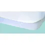 Alese Protector de Colchón Impermeable Elástico Terry 100% Algodón 80x190 cm Blanco
