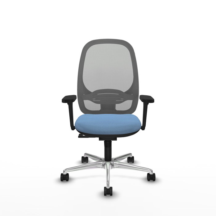 PIQUERAS Y CRESPO Silla de oficina Cilanco Azul cielo y Gris PIQUERAS Y CRESPO Silla de oficina Cilanco Azul cielo y Gris