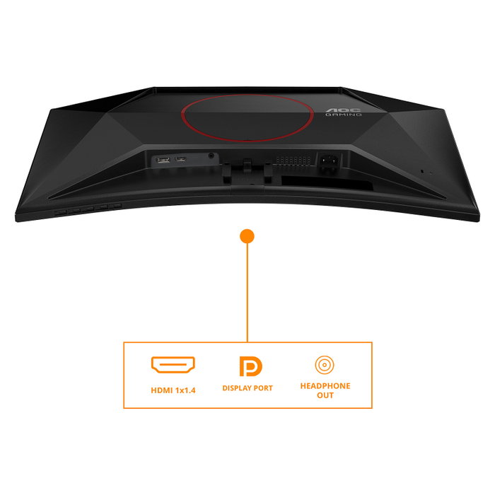 AOC C27G42FE Monitor Gaming Curvo 27 pulg. Full HD 180Hz VA