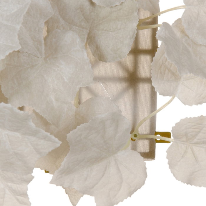 Panel Blanco Pvc Jardín 30 X 30 cm (Set de 12)