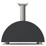 Alfa Forni Moderno 2 Pizze Wood Grey