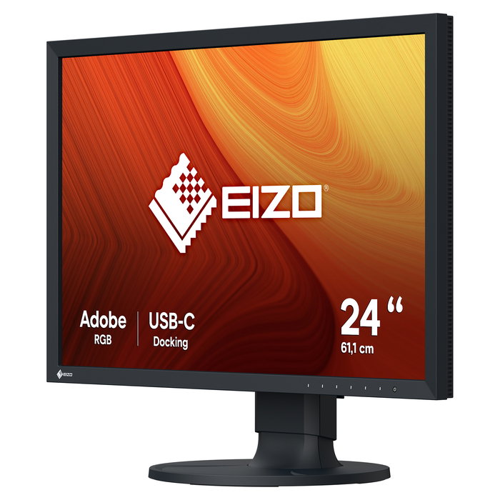 EIZO ColorEdge CS2400S Monitor 61.2 cm (24.1") WUXGA 1920x1200 IPS Panel Negro HDMI DisplayPort USB-C KVM con Calibración Hardware EIZO ColorEdge CS2400S Monitor 61.2 cm (24.1") WUXGA 1920x1200 IPS Panel Negro HDMI DisplayPort USB-C KVM con Calibración Hardware