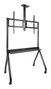 Tooq iStar Soporte de Suelo con Ruedas para Pantallas 55-100 Pulgadas, Negro