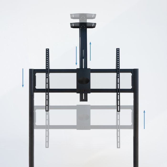Tooq iStar Soporte de Suelo con Ruedas para Pantallas 55-100 Pulgadas, Negro Tooq iStar Soporte de Suelo con Ruedas para Pantallas 55-100 Pulgadas, Negro