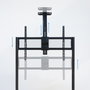 Tooq iStar Soporte de Suelo con Ruedas para Pantallas 55-100 Pulgadas, Negro