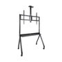 Tooq iStar Soporte de Suelo con Ruedas para Pantallas 55-100 Pulgadas, Negro