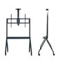 Tooq iStar Soporte de Suelo con Ruedas para Pantallas 55-100 Pulgadas, Negro