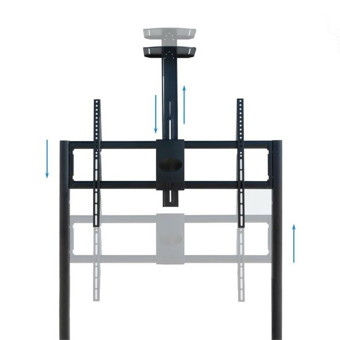Tooq iStar Soporte de Suelo con Ruedas para Pantallas 55-100 Pulgadas, Negro Tooq iStar Soporte de Suelo con Ruedas para Pantallas 55-100 Pulgadas, Negro
