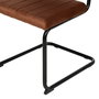 Silla Terracota Tejido-Metal Contract 48 X 56 X 82 cm (Set de 2)