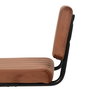 Silla Terracota Tejido-Metal Contract 48 X 56 X 82 cm (Set de 2)