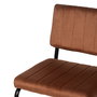 Silla Terracota Tejido-Metal Contract 48 X 56 X 82 cm (Set de 2)