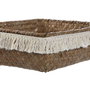 DKD Home Decor Set de 4 Cestas de Fibra Colección FLECOS Decapé Natural