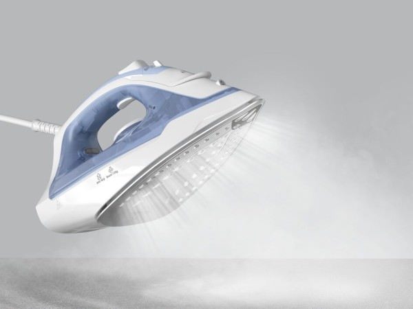 Tefal Plancha de Vapor Virtuo 2000W, Plancha a Vapor con Sistema de Autolimpieza, 2000 W