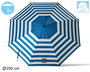 Parasol Marinero 200 cm Orient. Aluminio Oxford Upf50+ 210D 22-25 mm