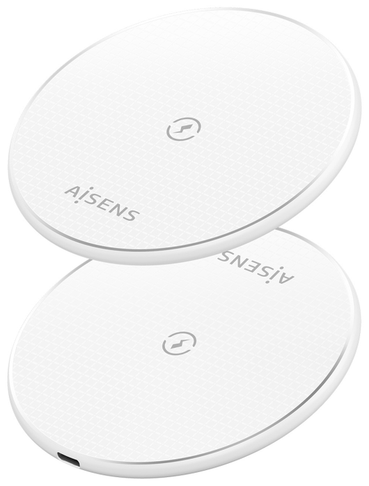 Aisens Cargador Inalámbrico USB-C 15W Blanco