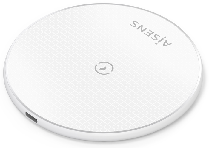 Aisens Cargador Inalámbrico USB-C 15W Blanco