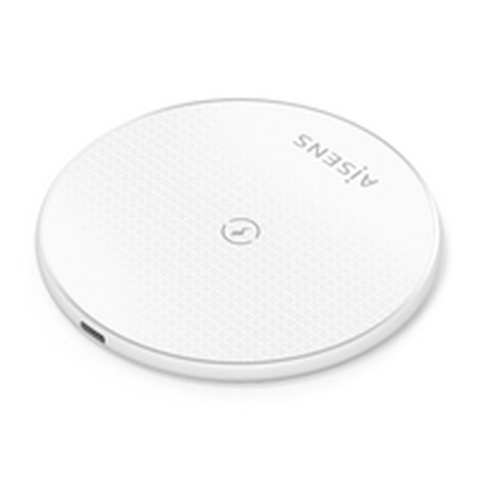 Aisens Cargador Inalámbrico USB-C 15W Blanco
