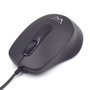EWENT EW3159 Ratón Óptico Silencioso 1000 DPI Negro