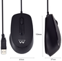 EWENT EW3159 Ratón Óptico Silencioso 1000 DPI Negro