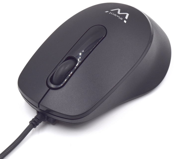 EWENT EW3159 Ratón Óptico Silencioso 1000 DPI Negro EWENT EW3159 Ratón Óptico Silencioso 1000 DPI Negro