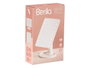 BERILO Espejo LED Rectangular de Baño Blanco