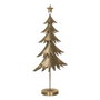 Ixia Figura Árbol Oro Metal Decoración 42,50 x 17 x 92 cm