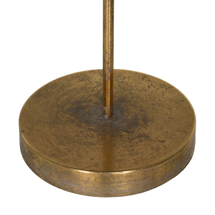 Figura Árbol Oro Metal Decoración 42,50 X 17 X 92 cm