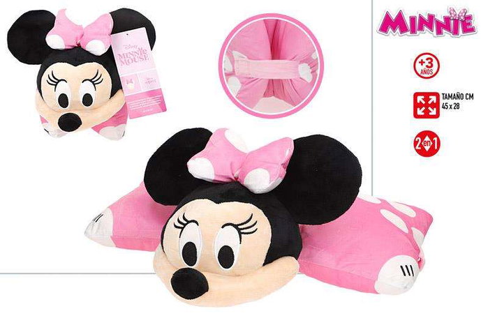 Color Baby Peluche Almohada Minnie 2 en 1 45x28cm