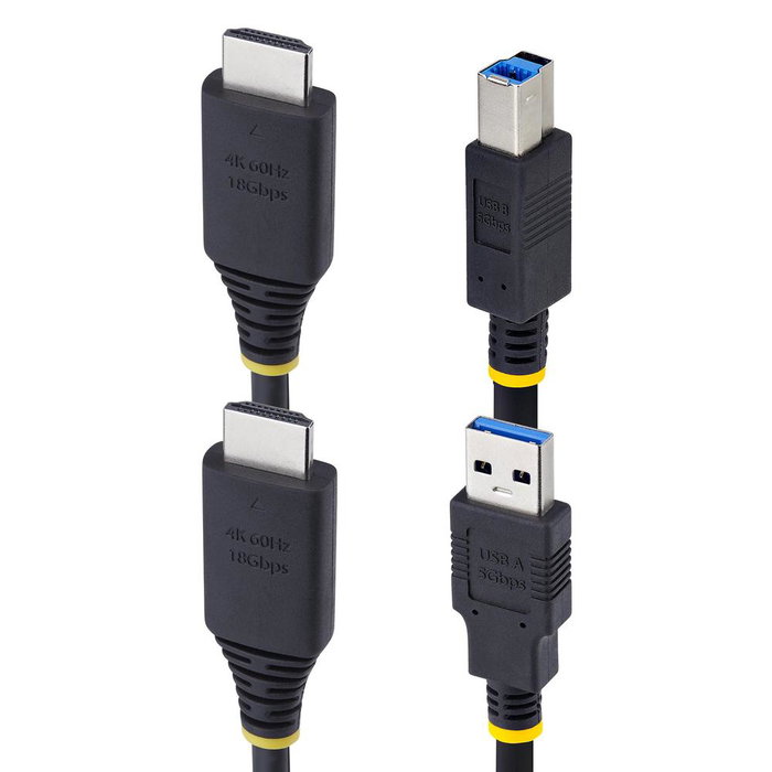 Startech Cable KVM HDMI y USB 3.0 5 Gbps de 1.8 m Startech Cable KVM HDMI y USB 3.0 5 Gbps de 1.8 m