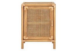 DKD Home Decor Mesita Auxiliar Tropical Marron Claro 35 x 60 x 46 cm