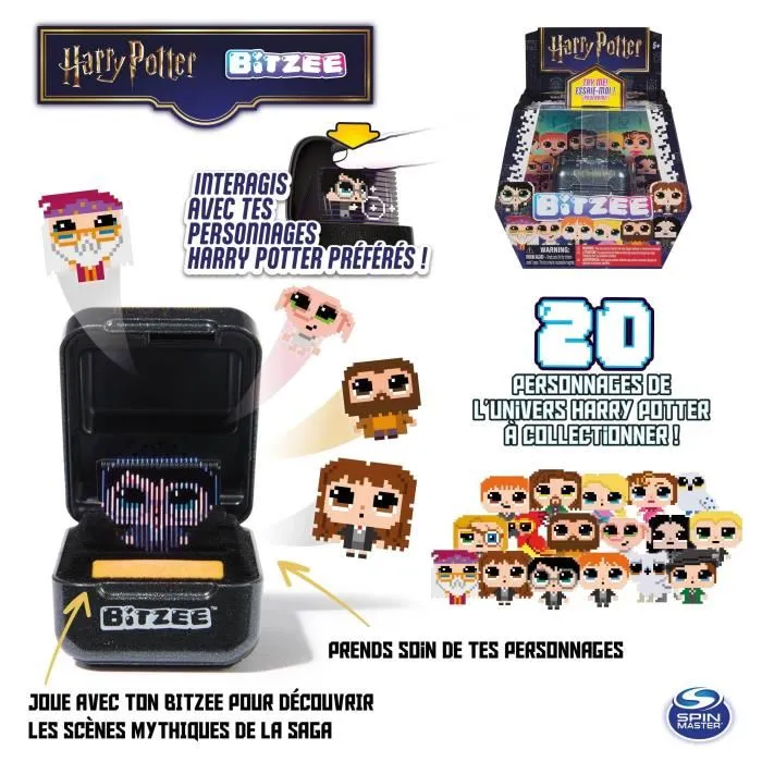 Spin Master Bitzee SPI6072599 Mi personaje interactivo Harry Potter Mundo Mágico a partir de 5 años
