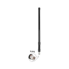 DeLOCK Antena WiFi Omnidireccional 90765, 7 dBi, Frecuencia 5.15-5.875 GHz, Clase N, Resistente Exterior IP66, Negra