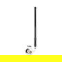 DeLOCK Antena WiFi Omnidireccional 90765, 7 dBi, Frecuencia 5.15-5.875 GHz, Clase N, Resistente Exterior IP66, Negra