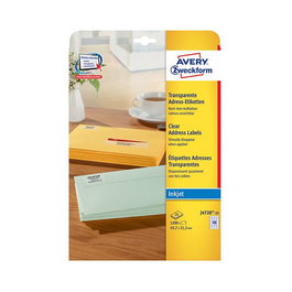 AVERY Zweckform Etiquetas de dirección de película 45,7 x 21,2 mm