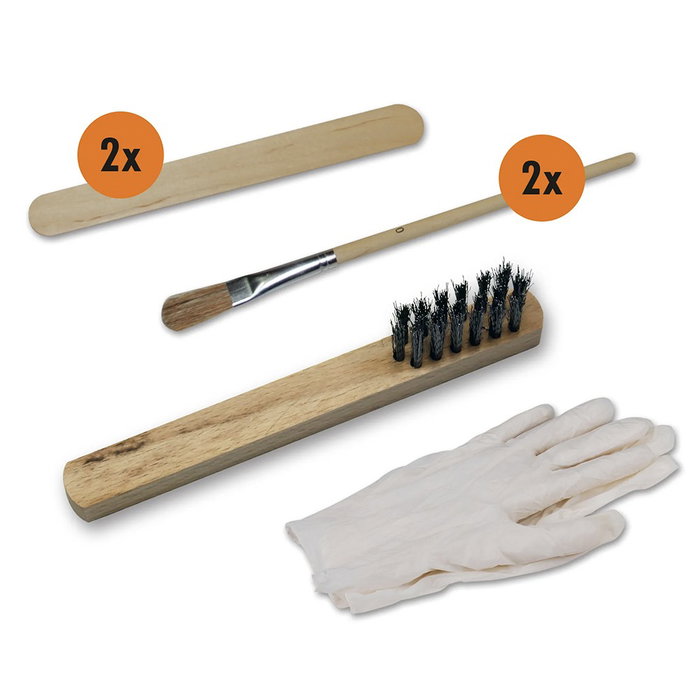 Foliatec Kit Pintura para Pinzas de Freno Neón Rojo 4 Componentes Foliatec Kit Pintura para Pinzas de Freno Neón Rojo 4 Componentes
