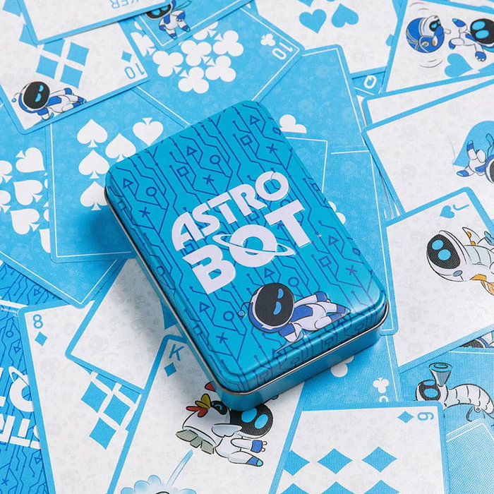 Astro Bot Baraja de Naipes Metal