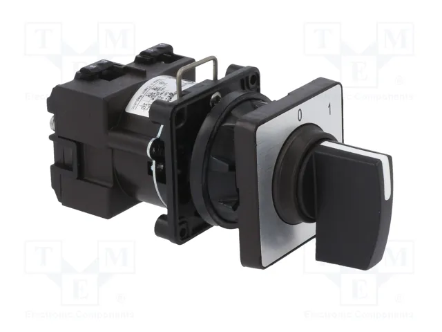 SCHNEIDER ELECTRIC Interruptor de leva 12A 0-1 Negro